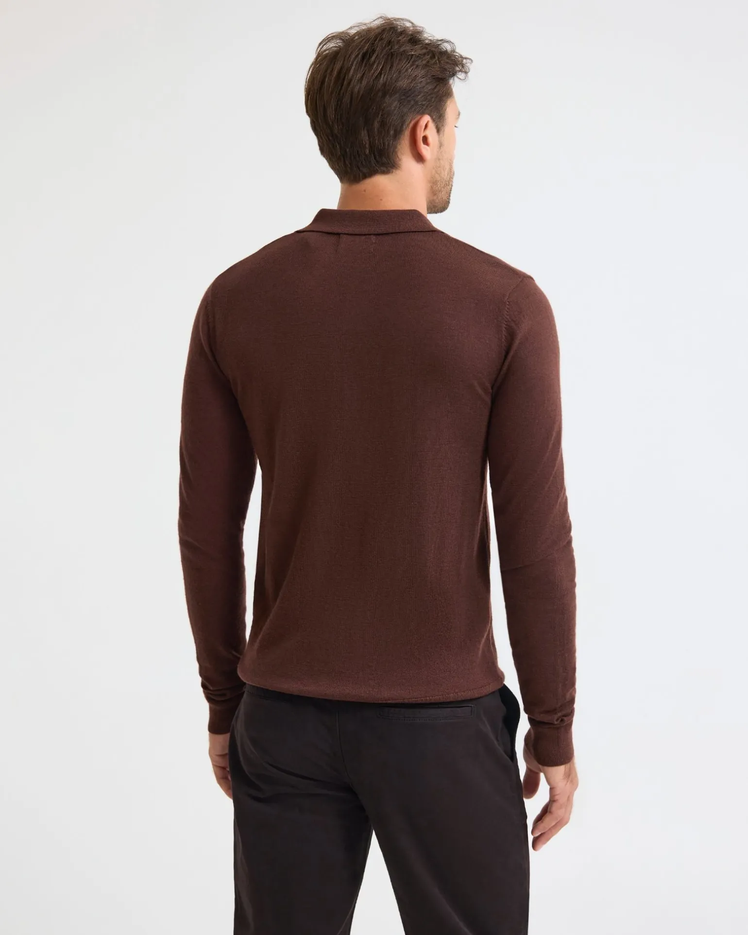 Blair Polo Collar Merino Knit