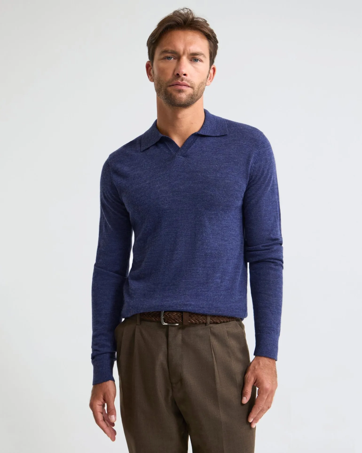 Blair Polo Collar Merino Knit