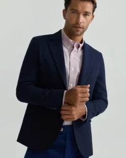 Blake Herringbone Wool Blazer