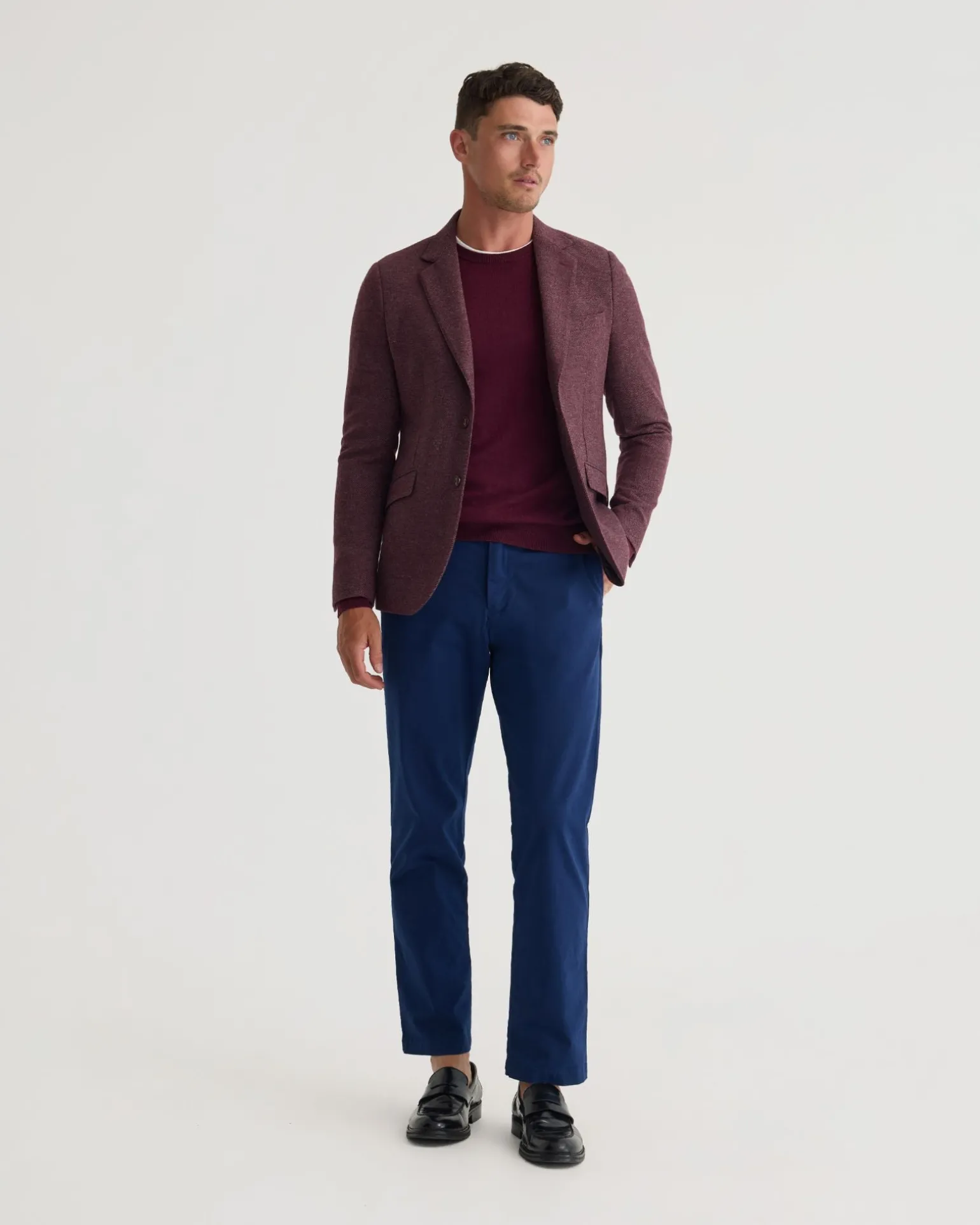 Blake Twill Wool Blazer