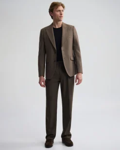 Blake Wool Blend Peak Lapel Blazer