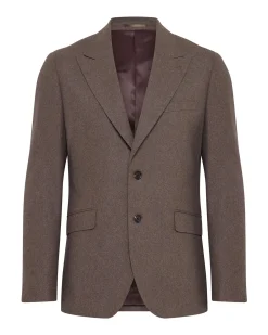 Blake Wool Blend Peak Lapel Blazer