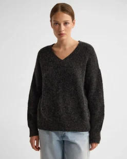 Bridgette Alpaca Blend V-Neck