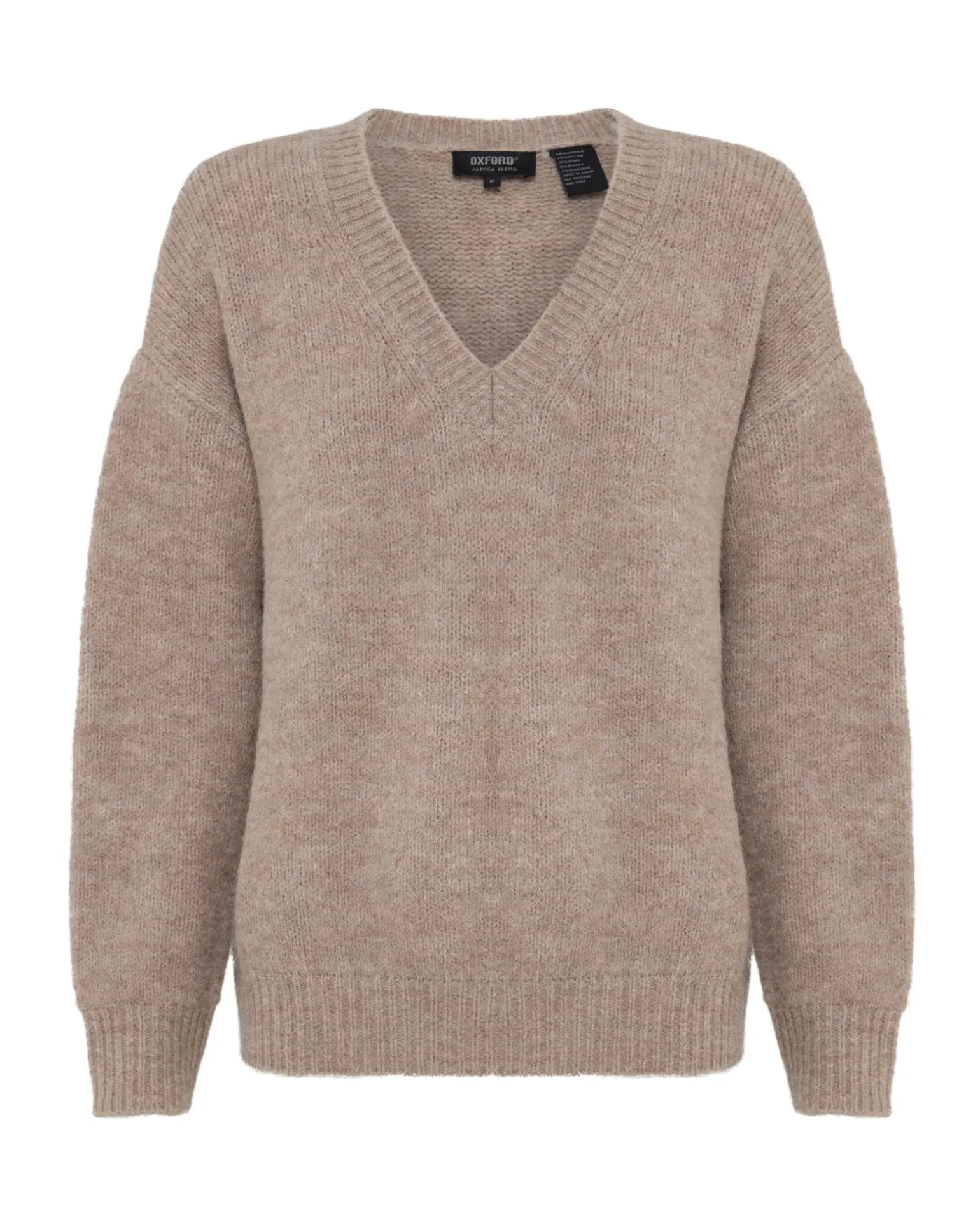 Bridgette Alpaca Blend V-Neck