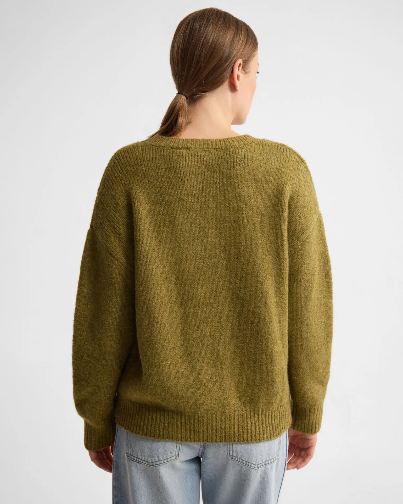 Bridgette Alpaca Blend V-Neck