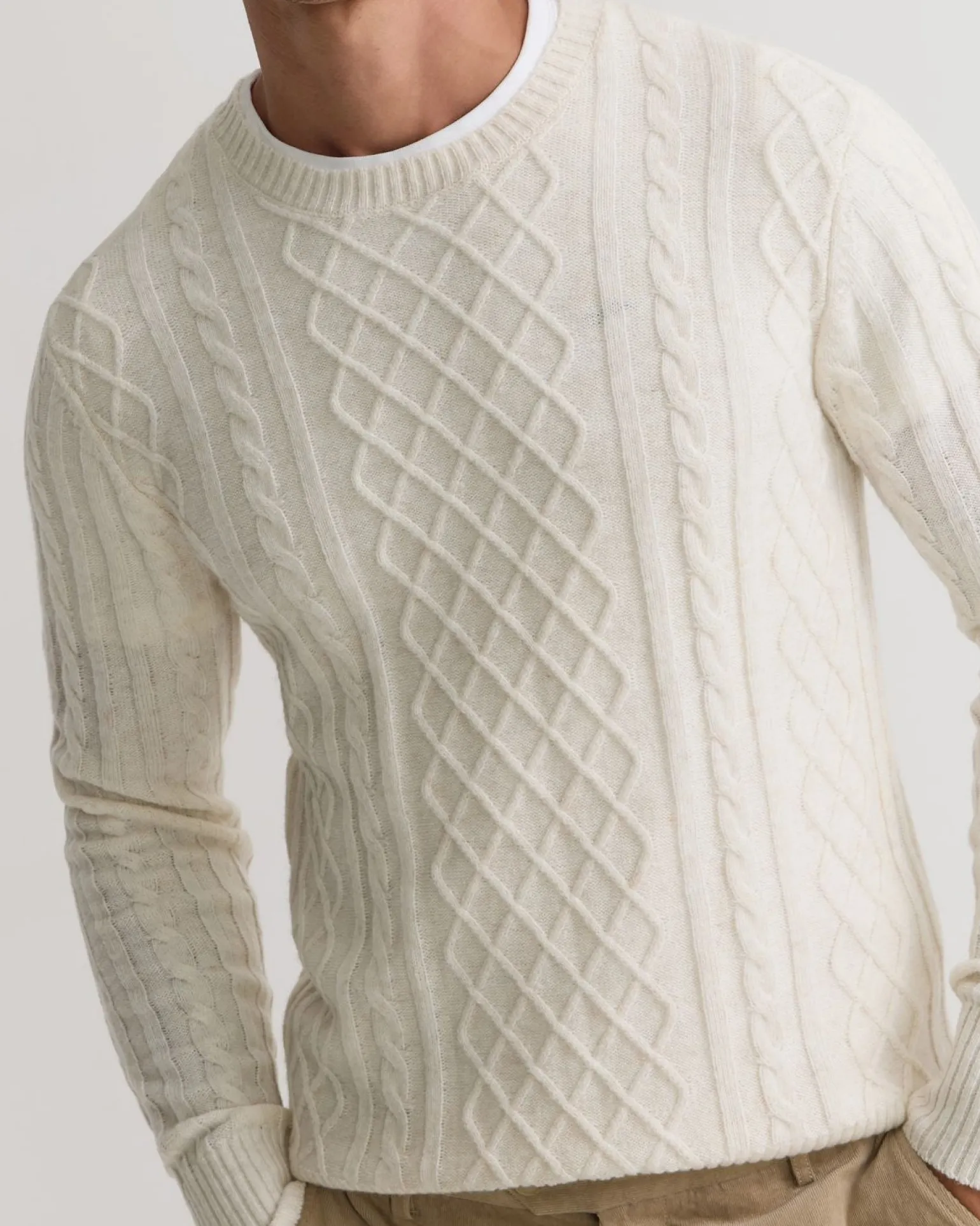Bruno Wool Cable Knit