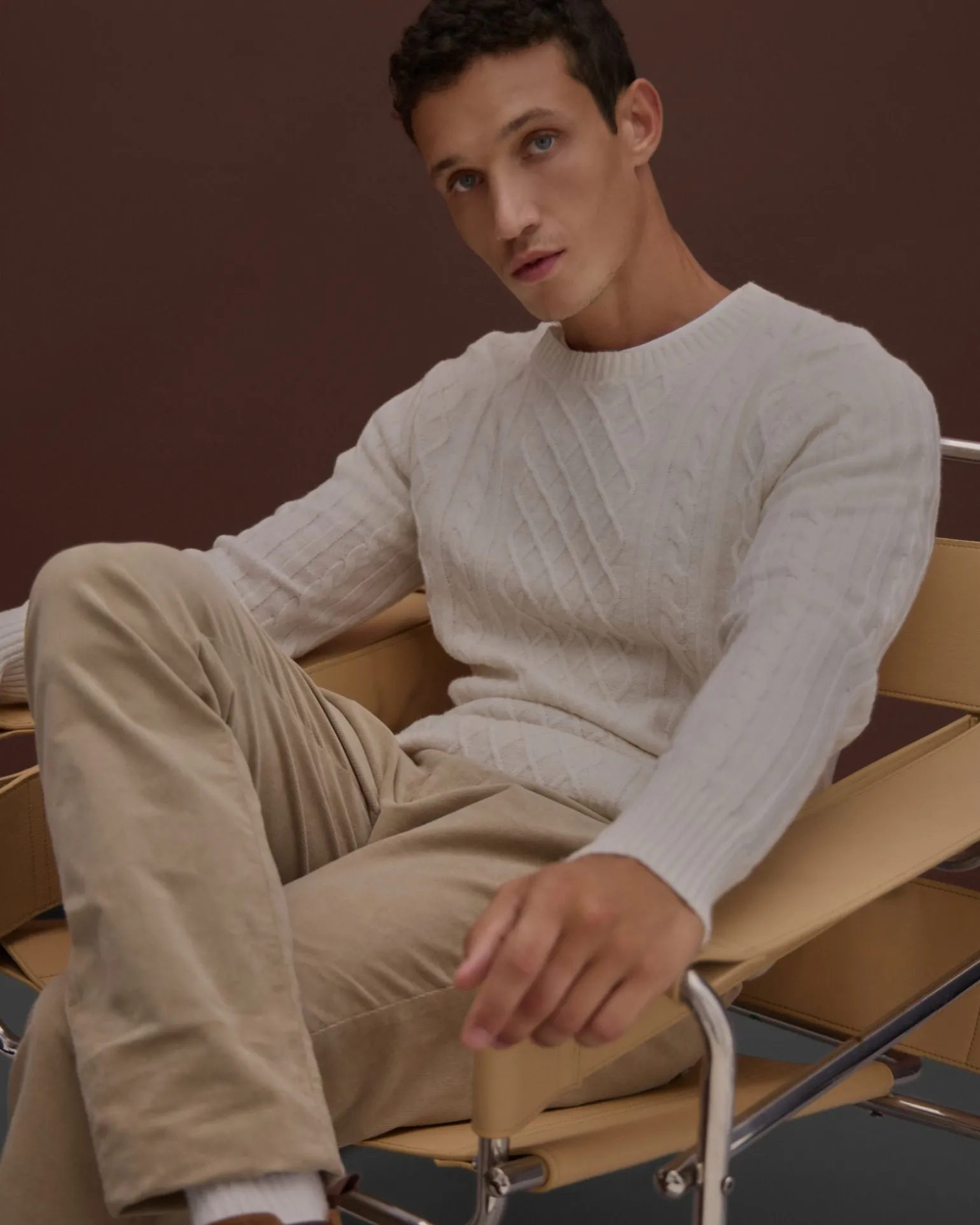 Bruno Wool Cable Knit