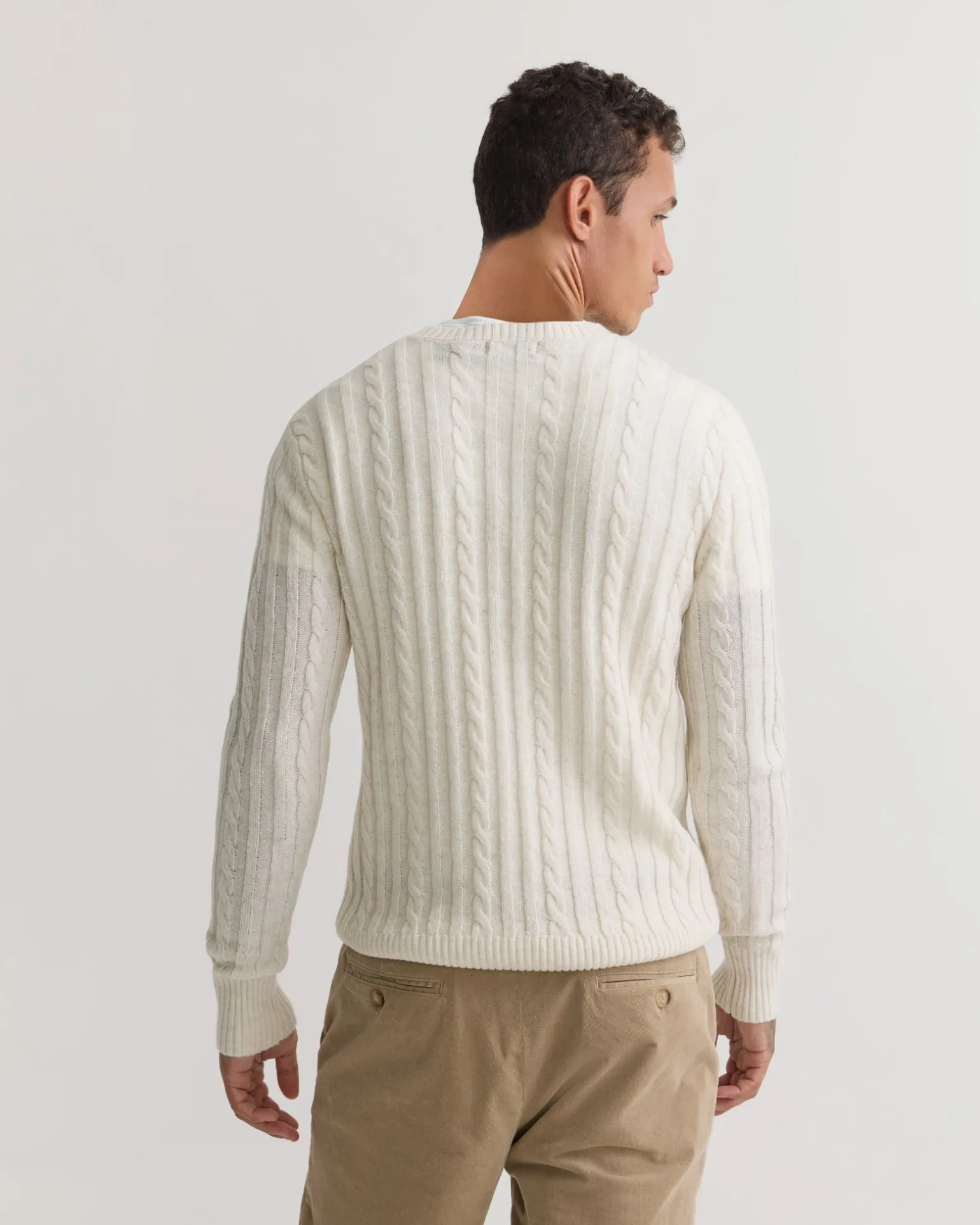 Bruno Wool Cable Knit