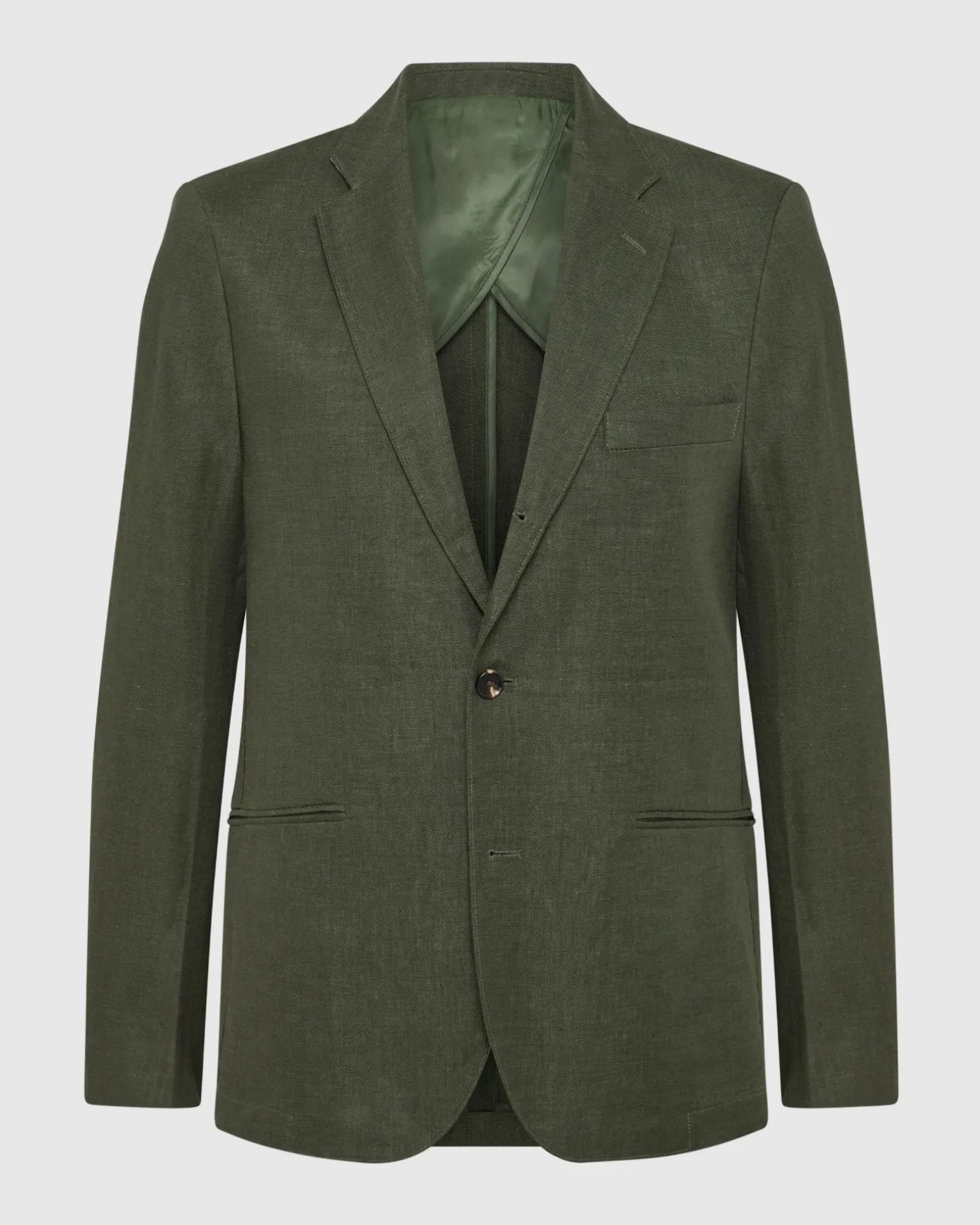 3 Button Linen Milton Blazer