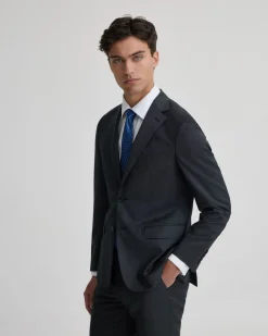 Byron 1/2 Canvas Wool Suit Jacket