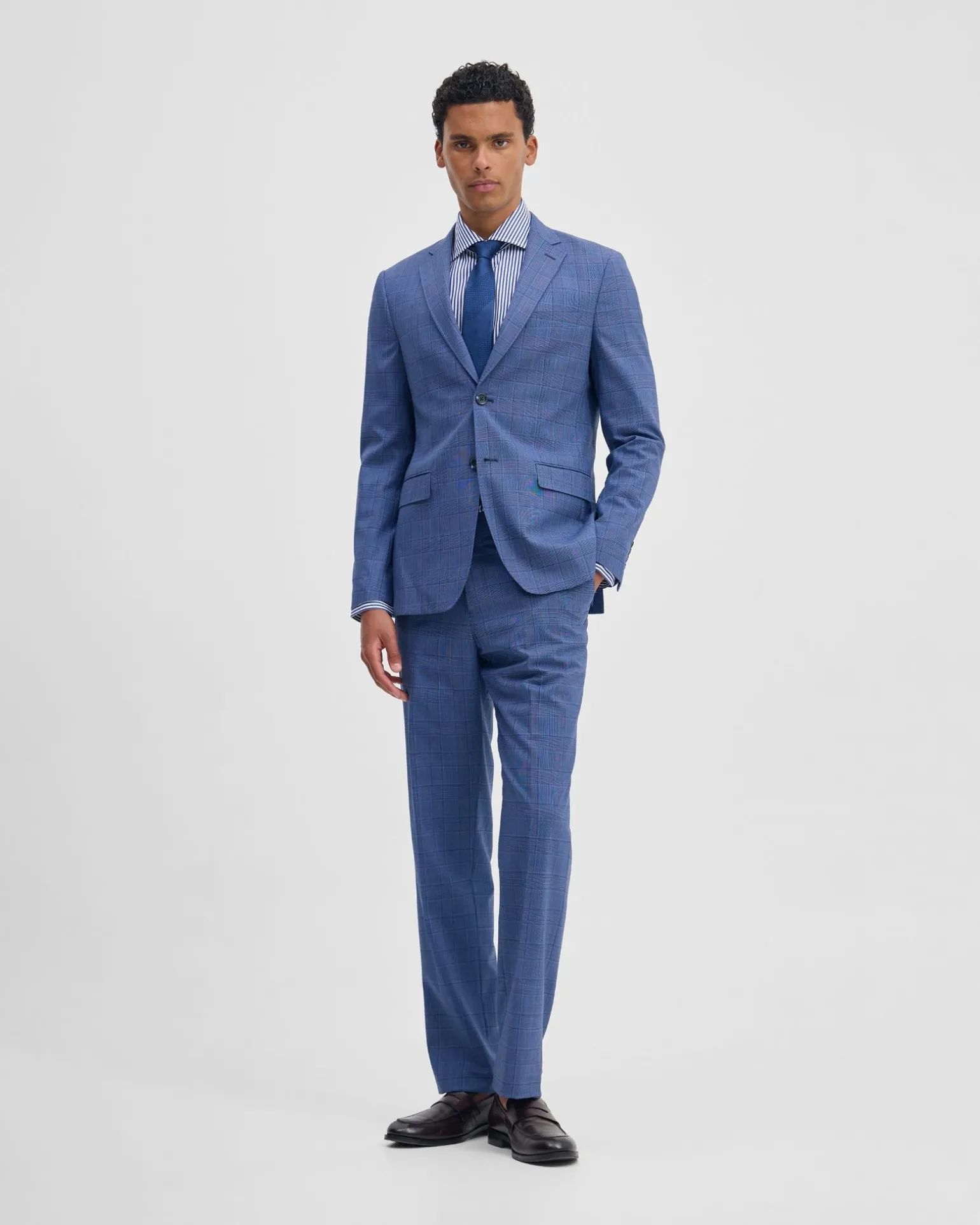 Byron Checked Suit Jacket