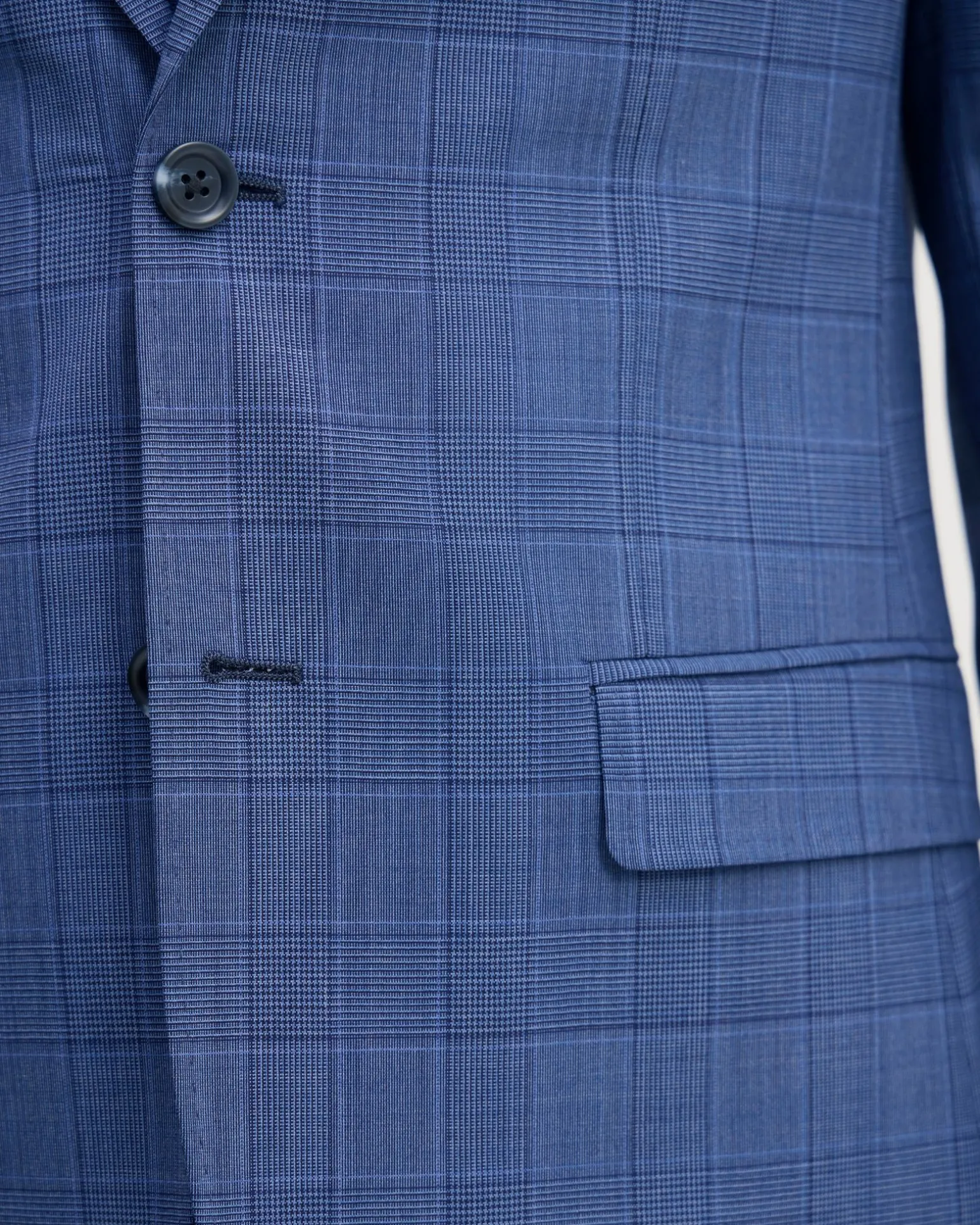 Byron Checked Suit Jacket