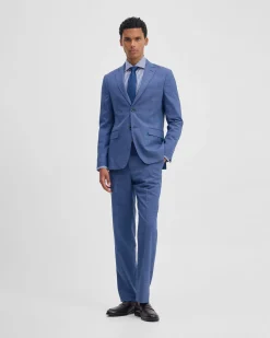 Byron Checked Suit Trouser