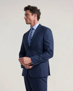 Byron Check Wool Suit Jacket