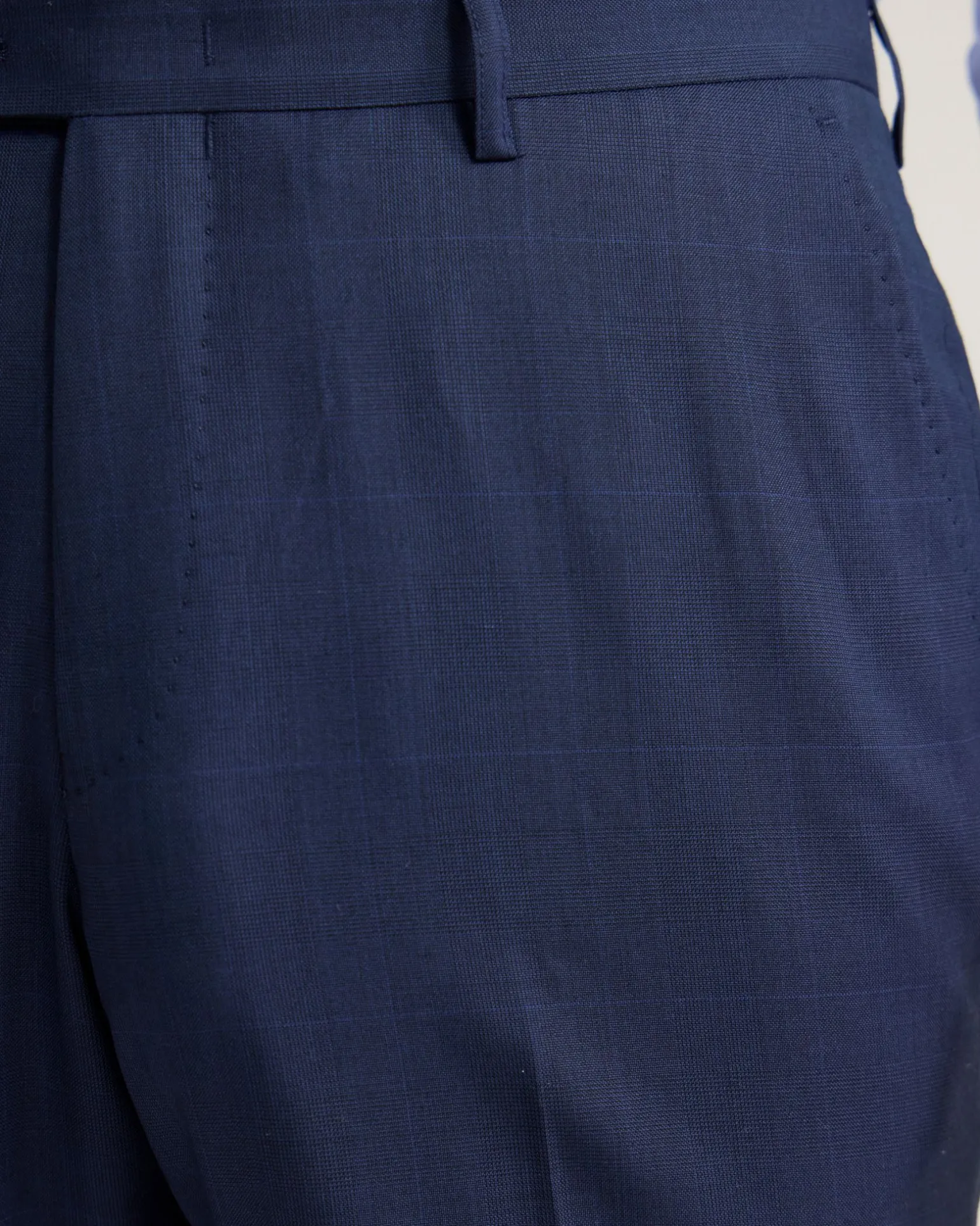 Byron Check Wool Suit Pant