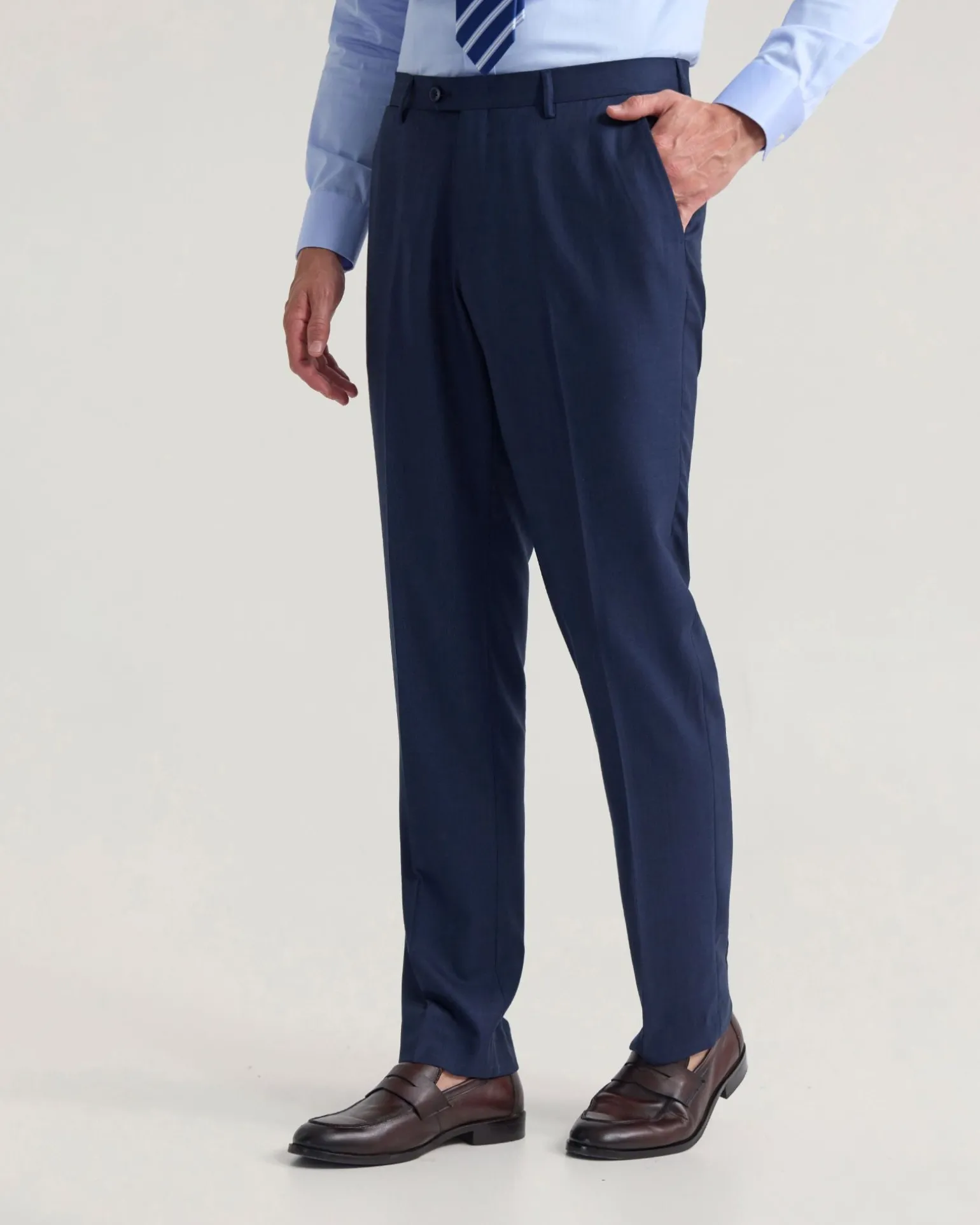 Byron Check Wool Suit Pant