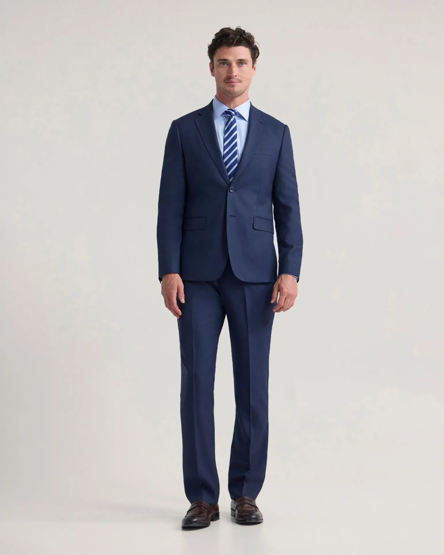 Byron Check Wool Suit Pant