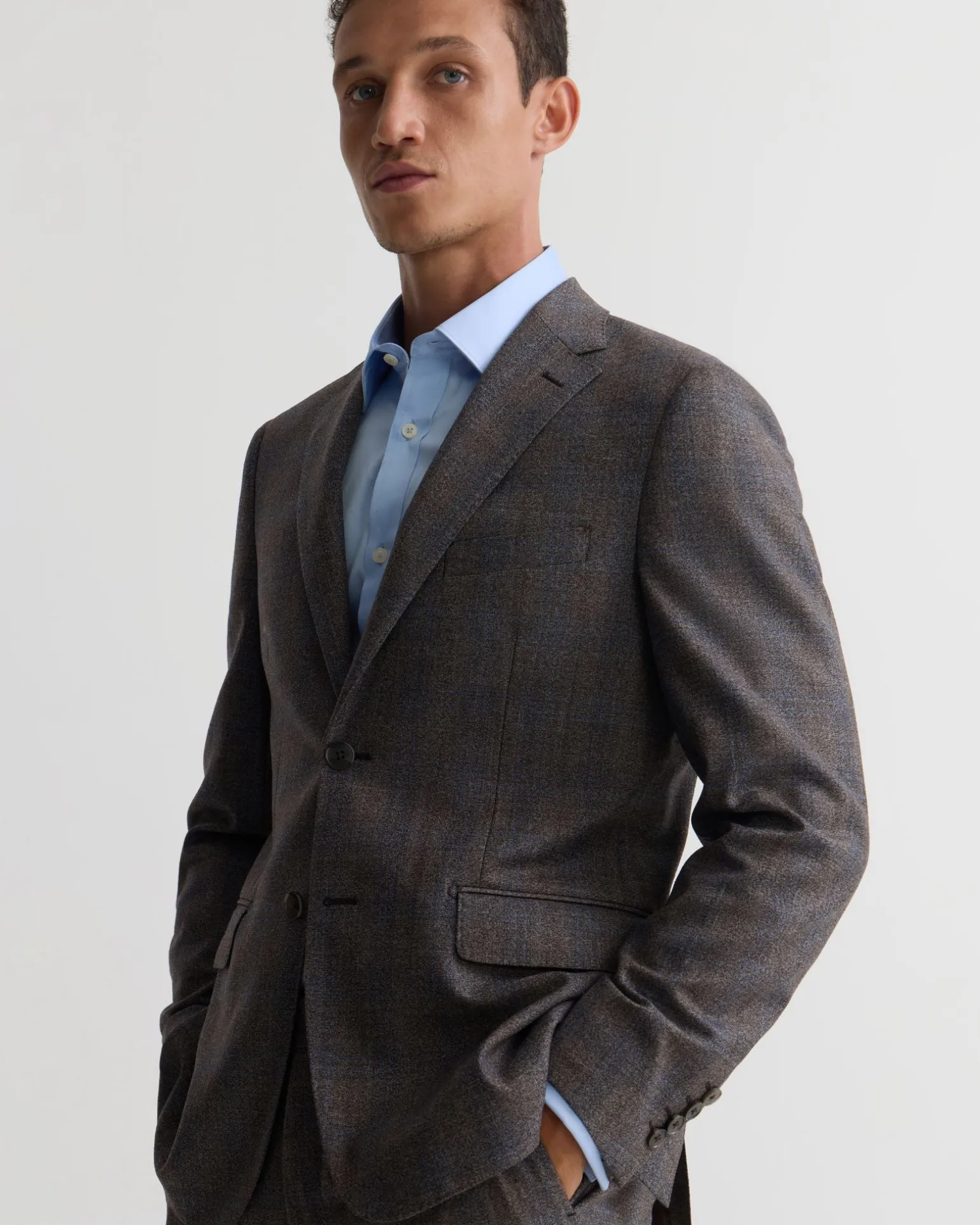 Byron Luxury Half Canvas Suit Jacket