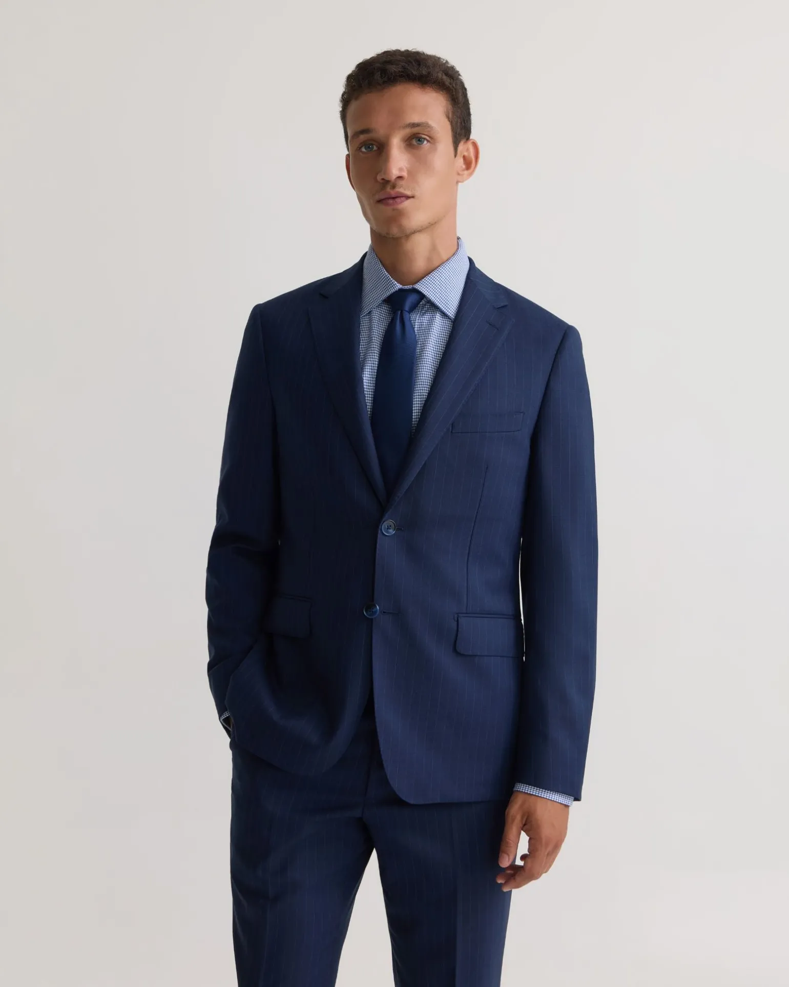 Byron Luxury Half Canvas Suit Jacket