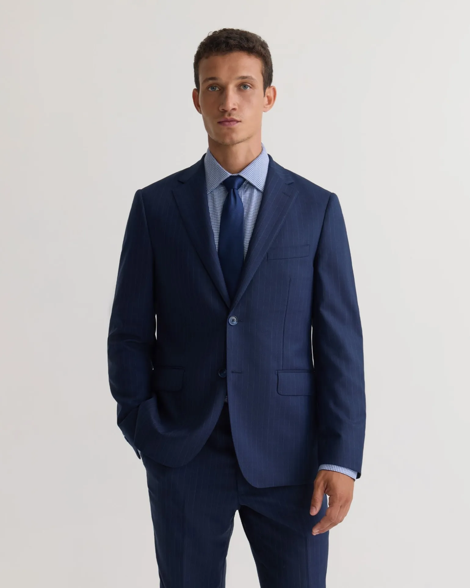 Byron Luxury Half Canvas Suit Jacket