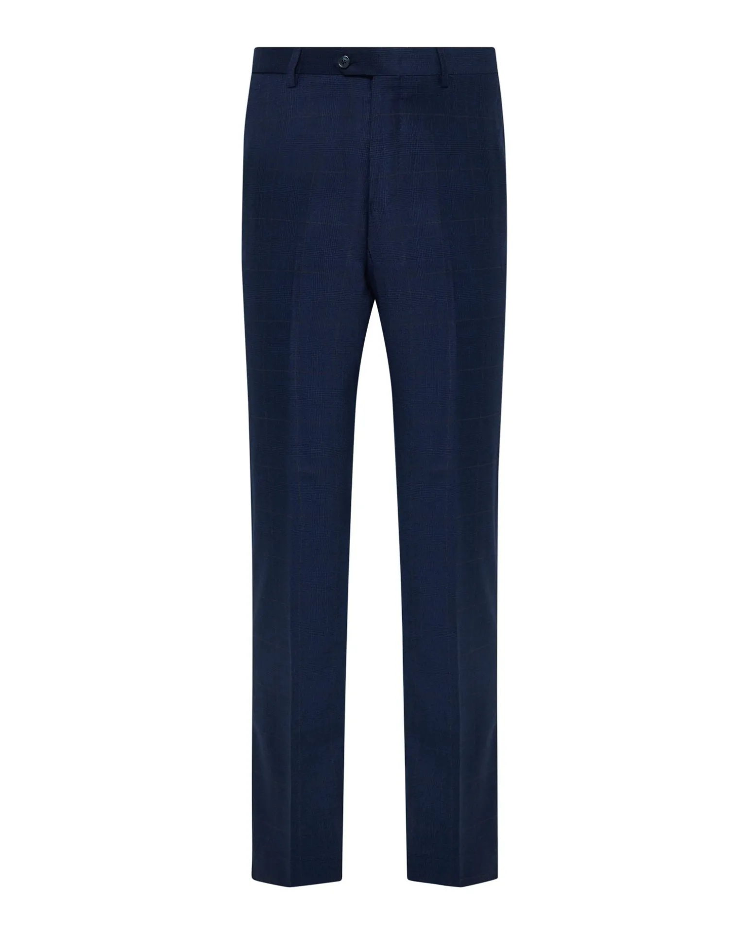 Byron Wool Checked Suit Trousers