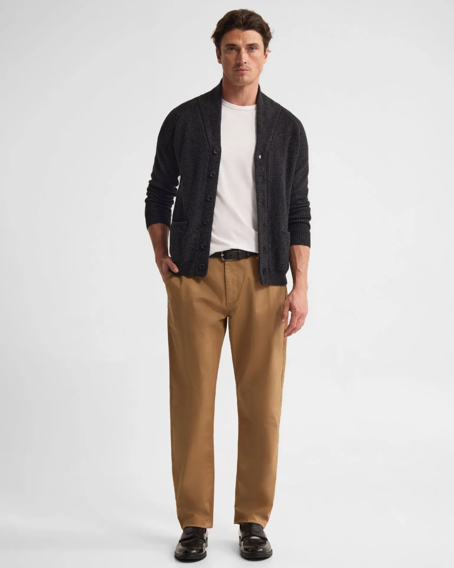 Caleb Wool Cardigan