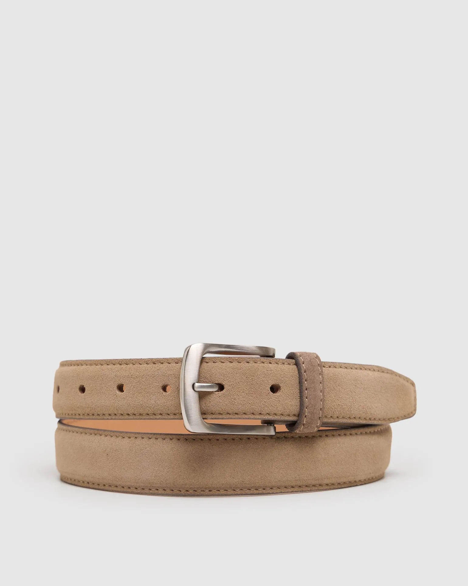 Cameron Mens Suede Leather Belt