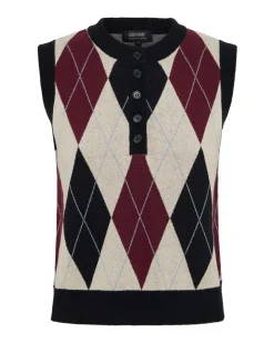 Carina Argyle Vest