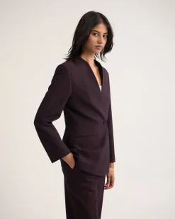 Carlie Hourglass Suit Blazer