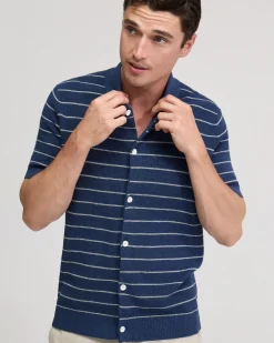 Carlos Stripe Knitted Shirt