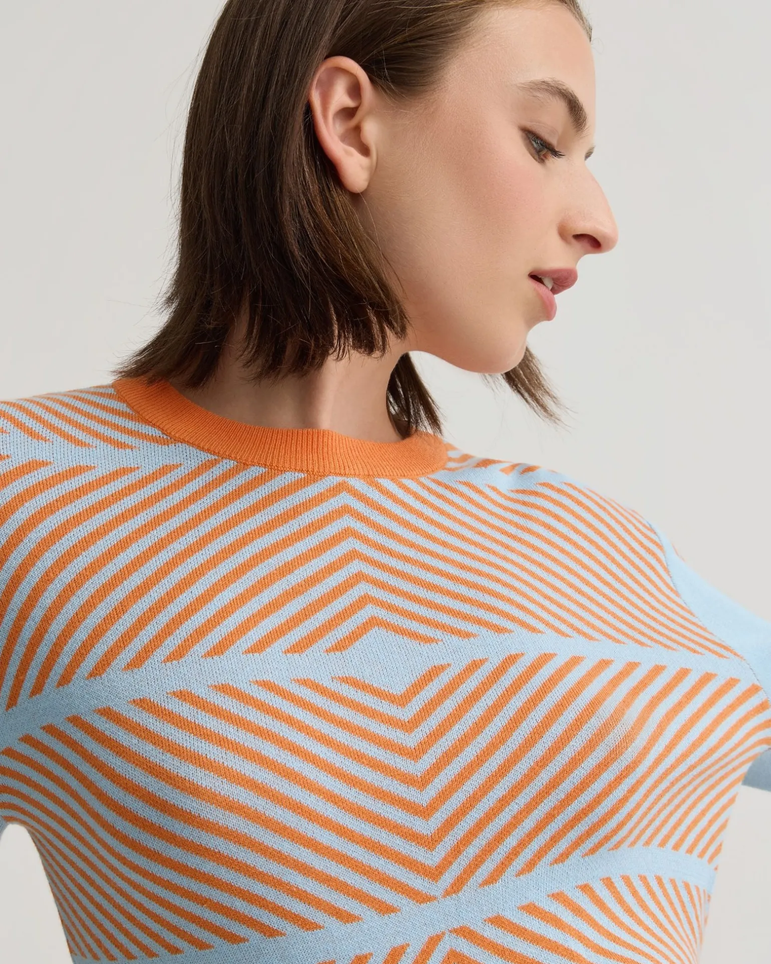 Caro Patterned Knit