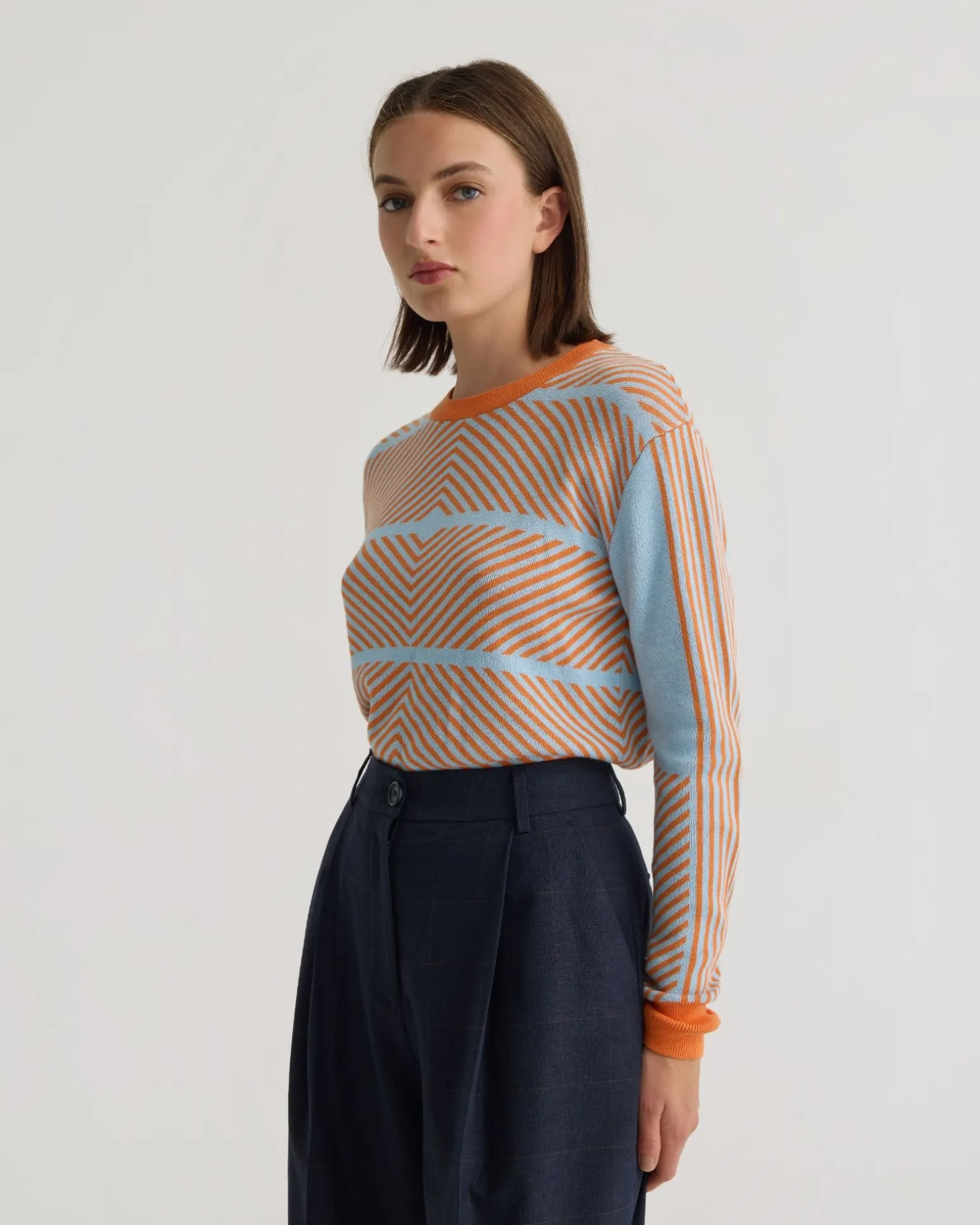 Caro Patterned Knit