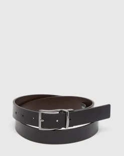 Carson Leather Reversible Belt
