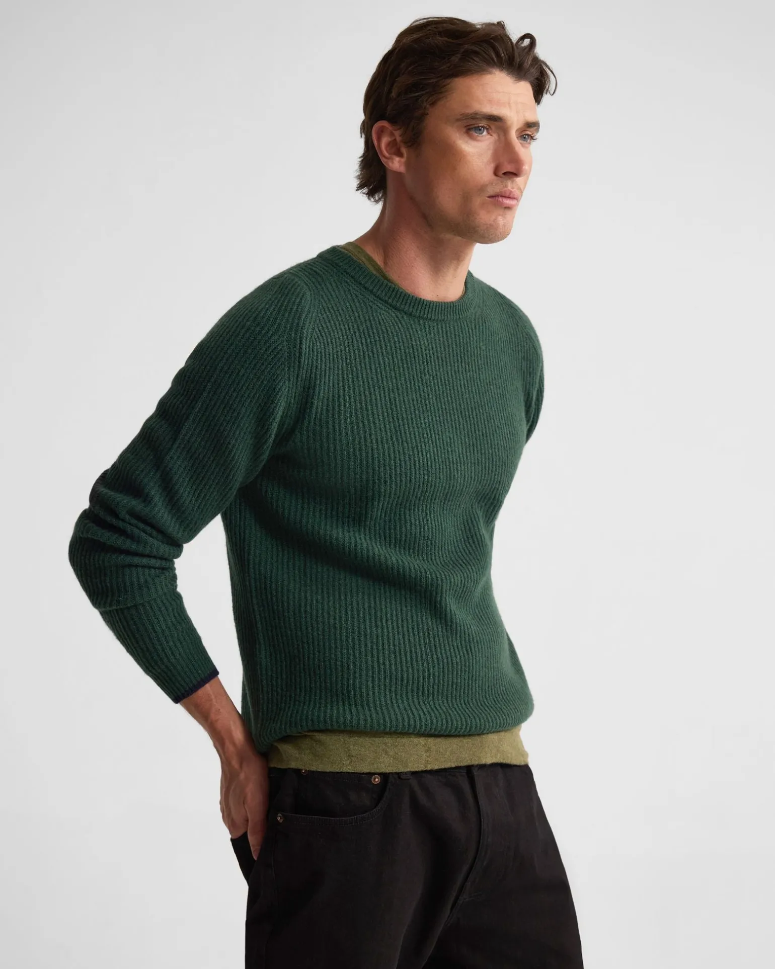 Cedar Wool Tipping Knit
