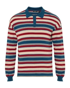 Cedric Striped Rugby Knit
