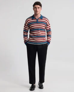 Cedric Striped Rugby Knit
