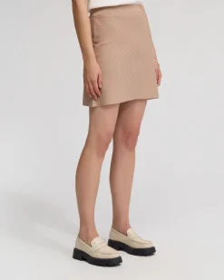 Cera Knitted Mini Skirt