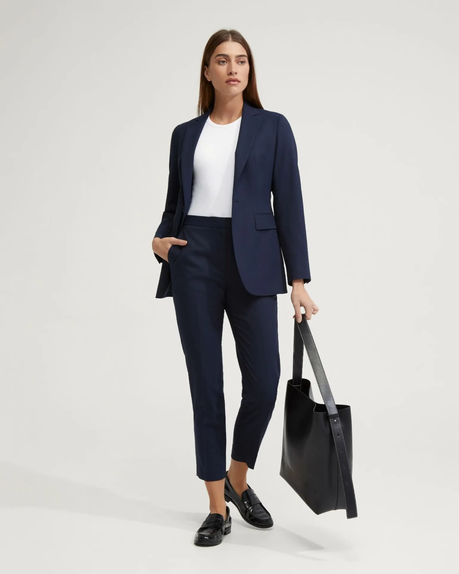 Charla Wool Stretch Suit Pants