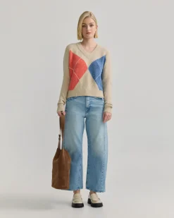 Chelsea Argyle Knit