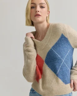 Chelsea Argyle Knit