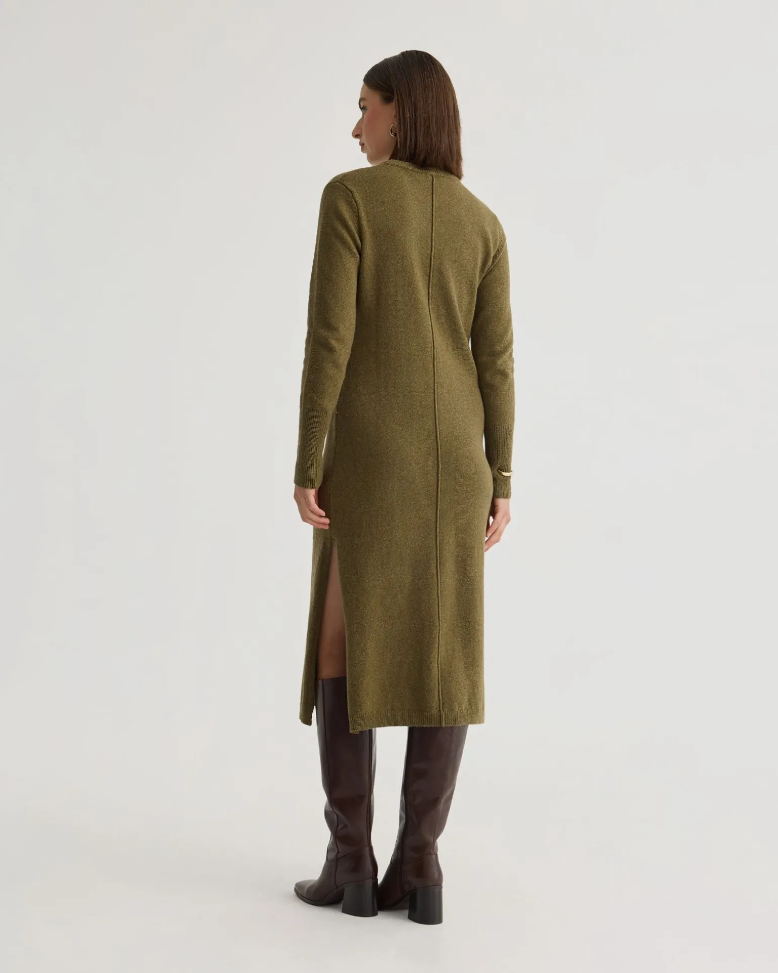 Chrissy Knitted Sweater Dress