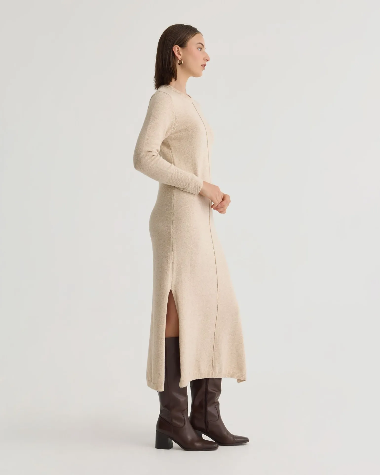 Chrissy Knitted Sweater Dress
