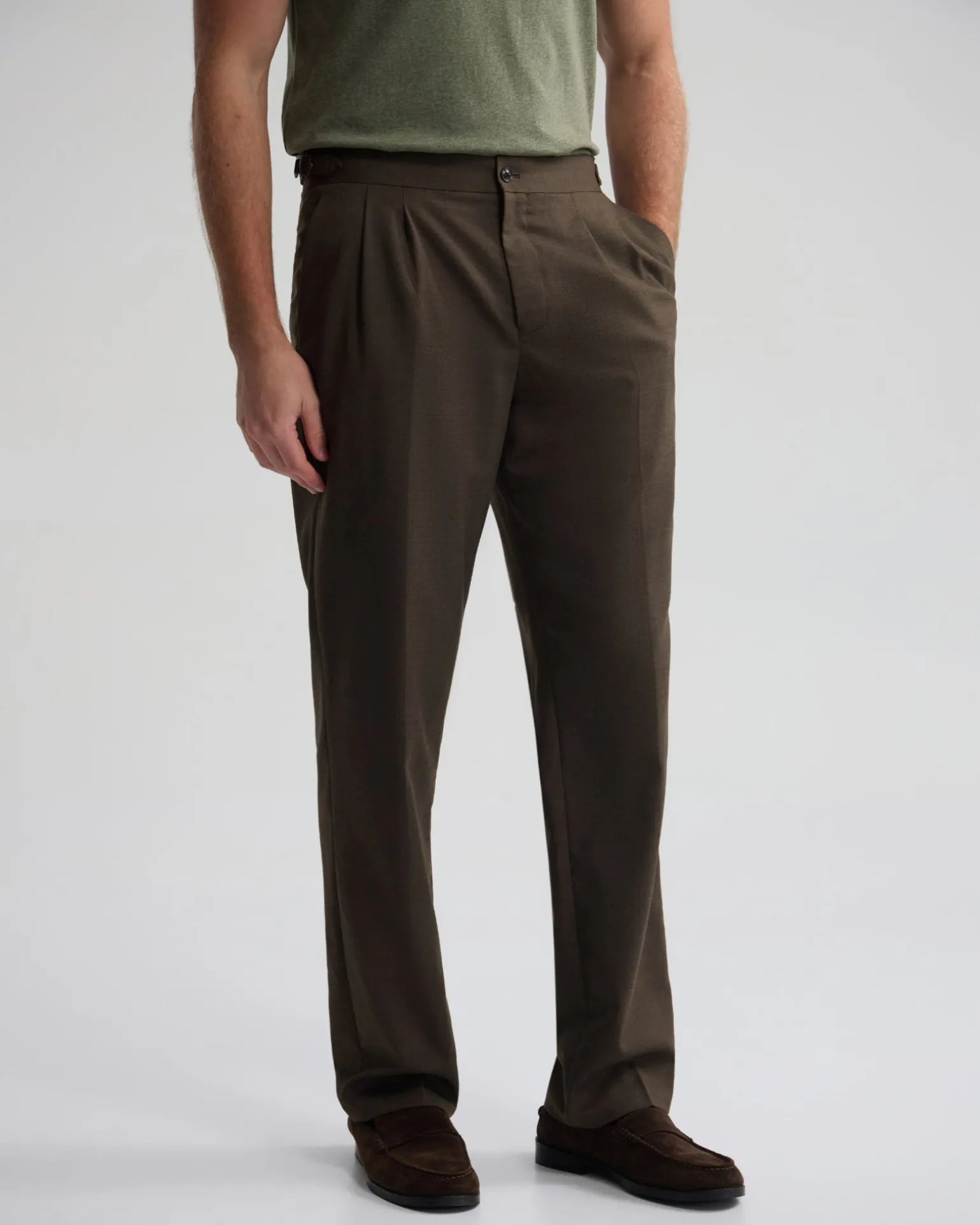 Christopher Wool Suit Trousers