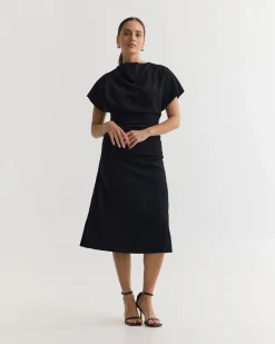 Clementine Stretch Structured Dress