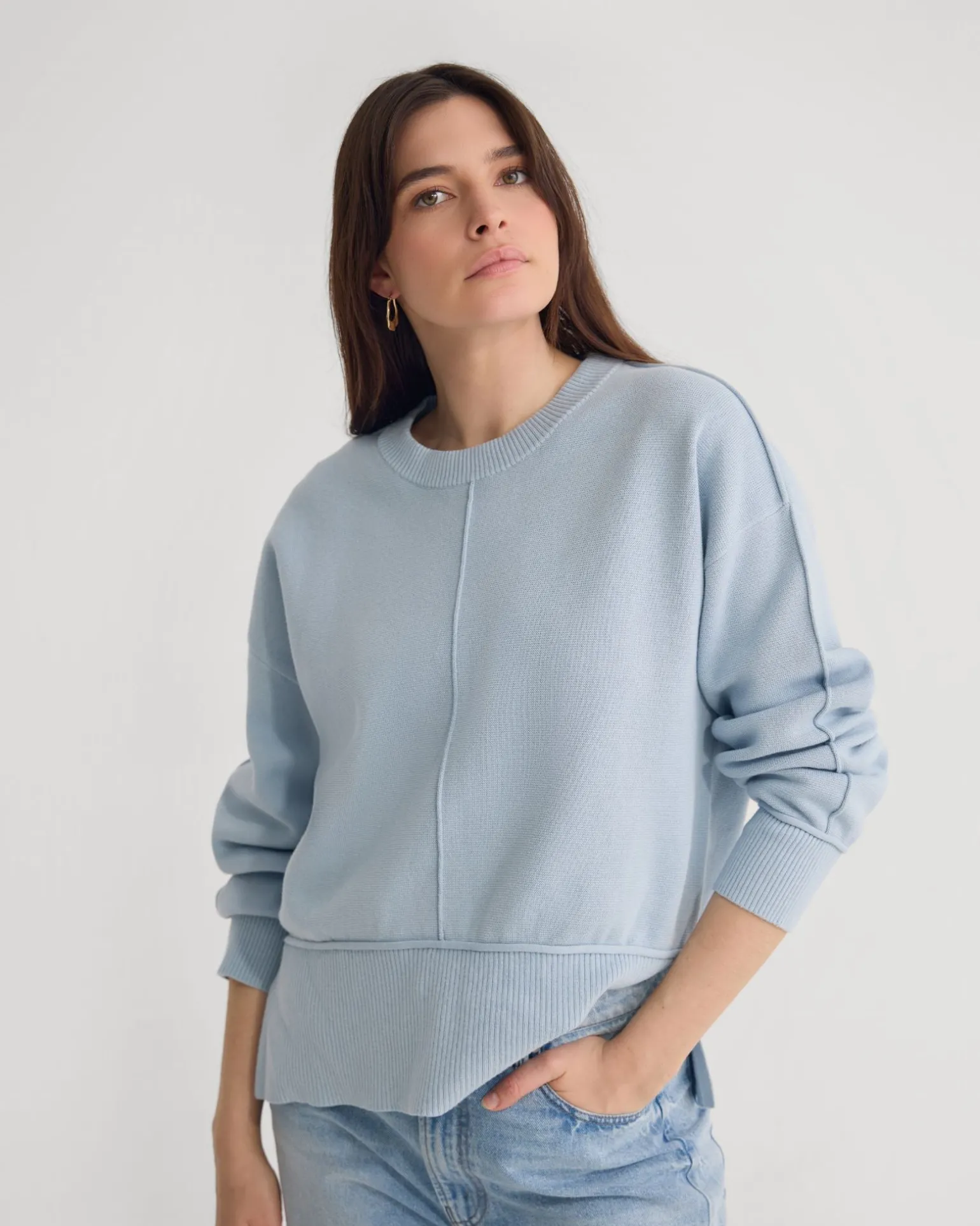 Colette Cotton Crew Neck