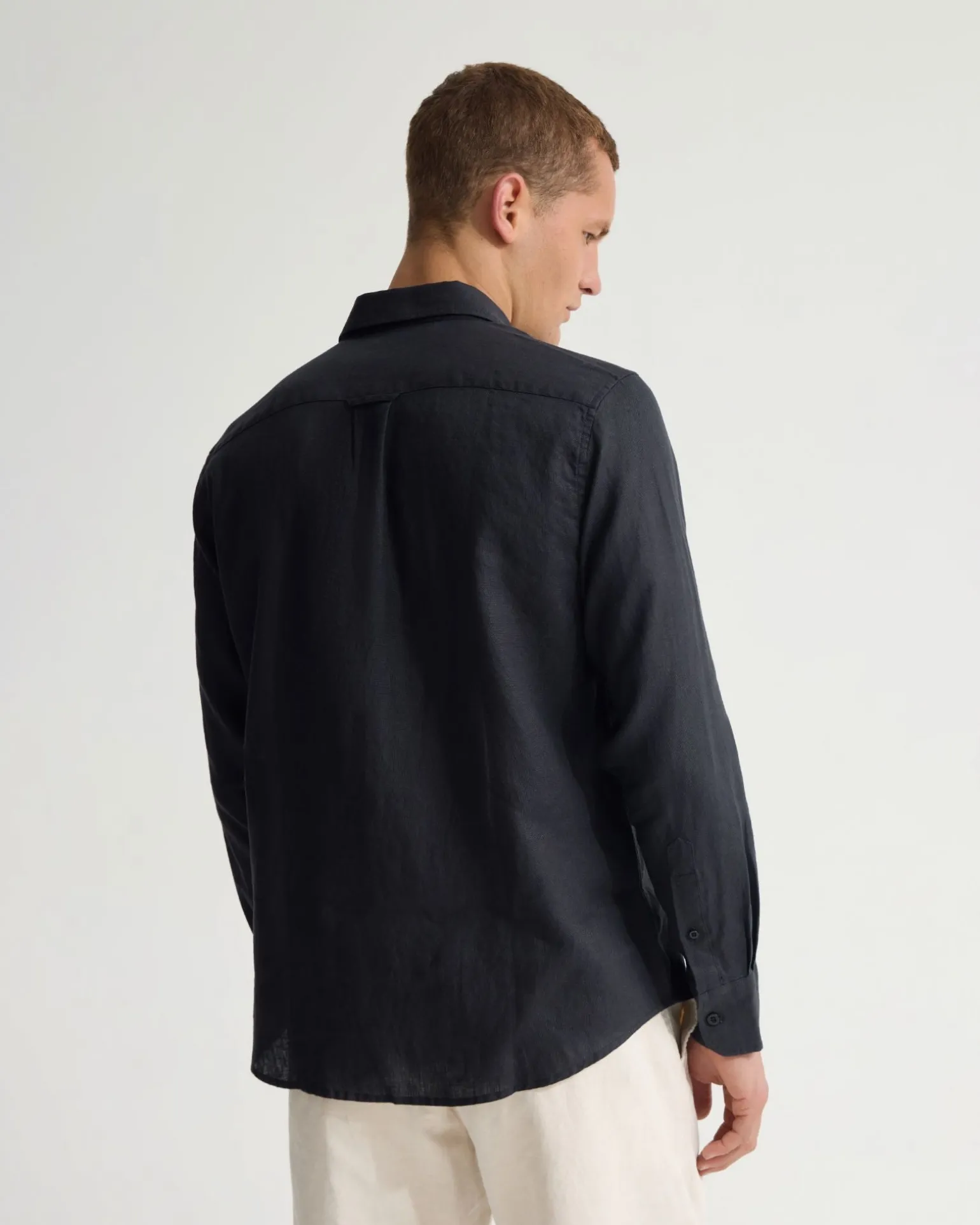 Cooper French Linen Long Sleeve Shirt
