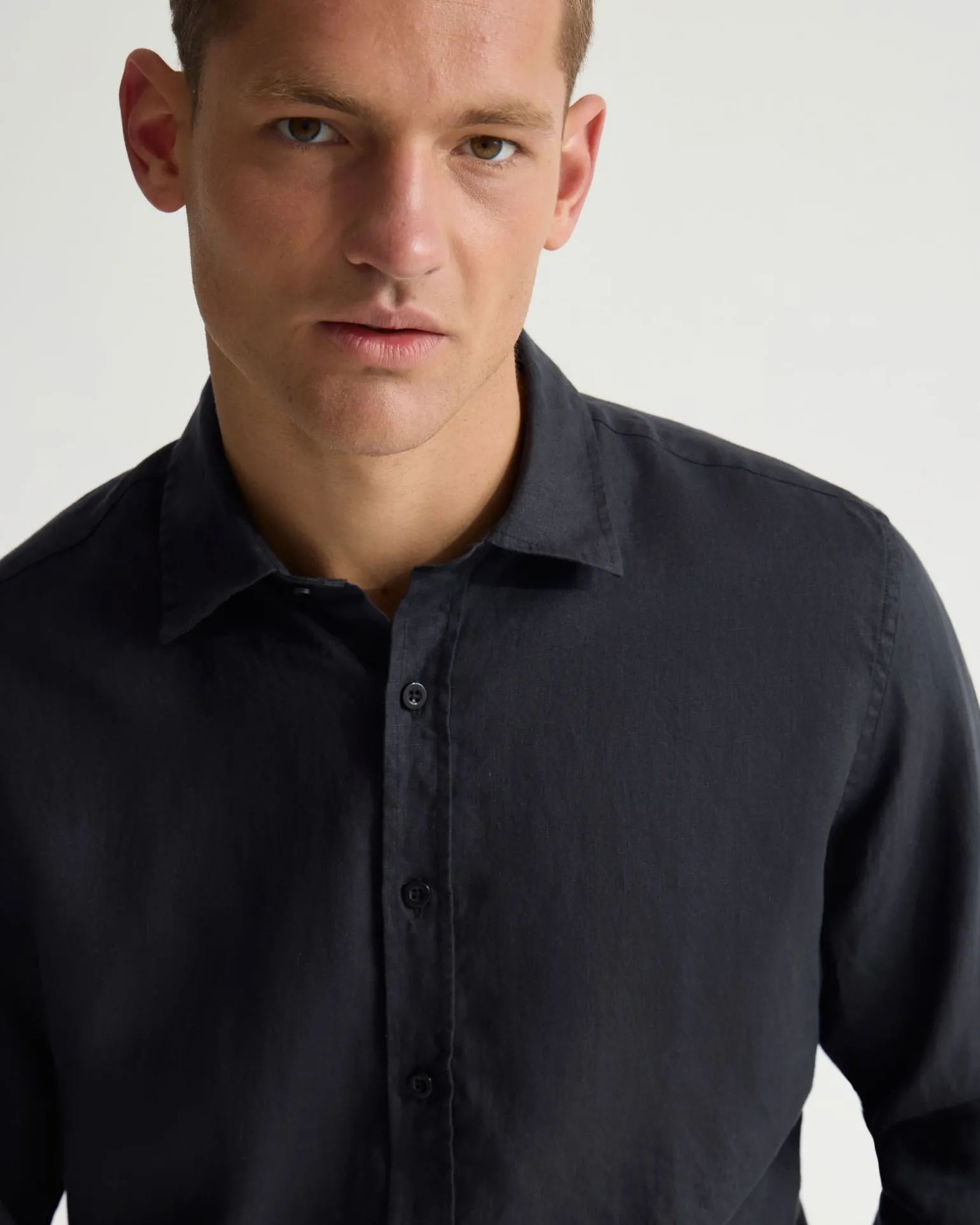Cooper French Linen Long Sleeve Shirt