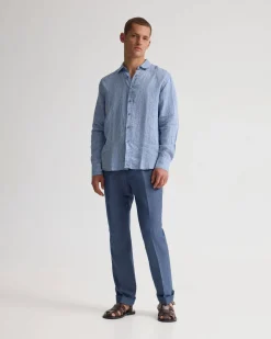 Cooper French Linen Long Sleeve Shirt