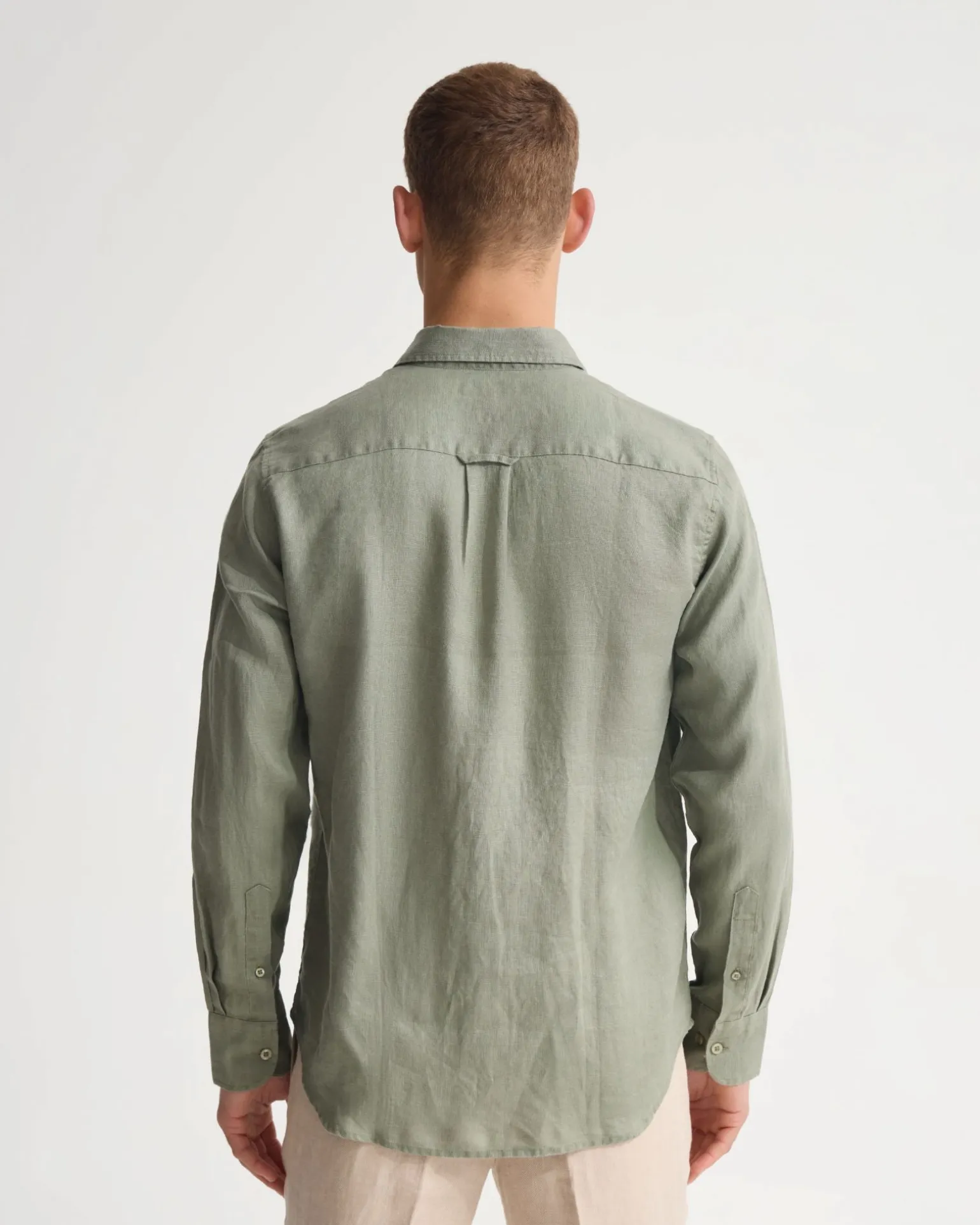 Cooper French Linen Long Sleeve Shirt