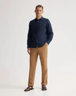 Cooper French Linen Long Sleeve Shirt